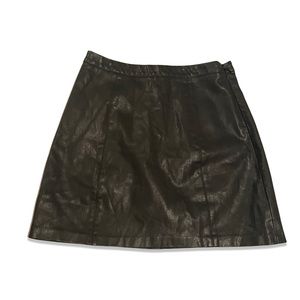 NEW LOOK Faux Leather Mini Skirt